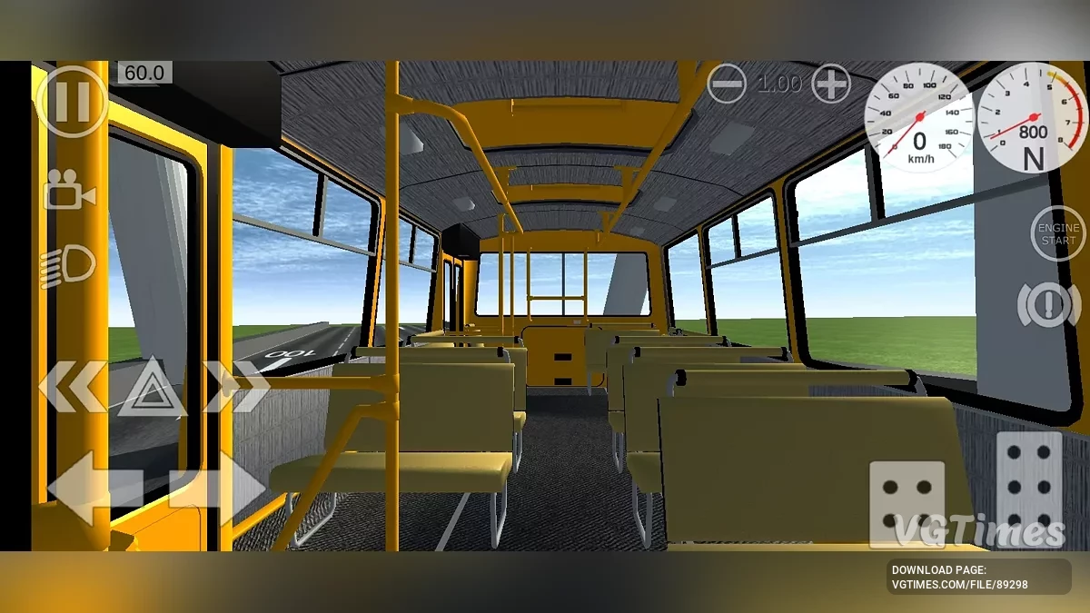 Not Simple Car Crash — Школьный автобус ПАЗ 3205