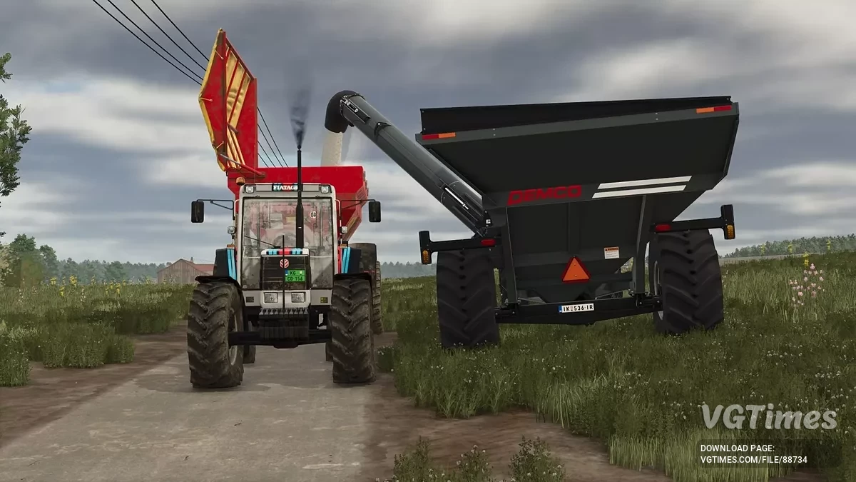 Farming Simulator 25 — Перевозить известь в перегрузочных прицепах
