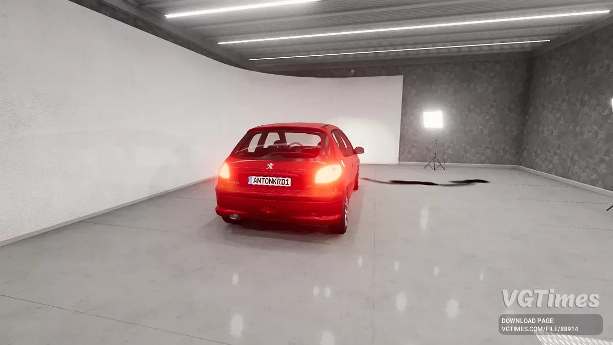 BeamNG.drive — Peugeot 206 Rework v1.1 (0.37.x)