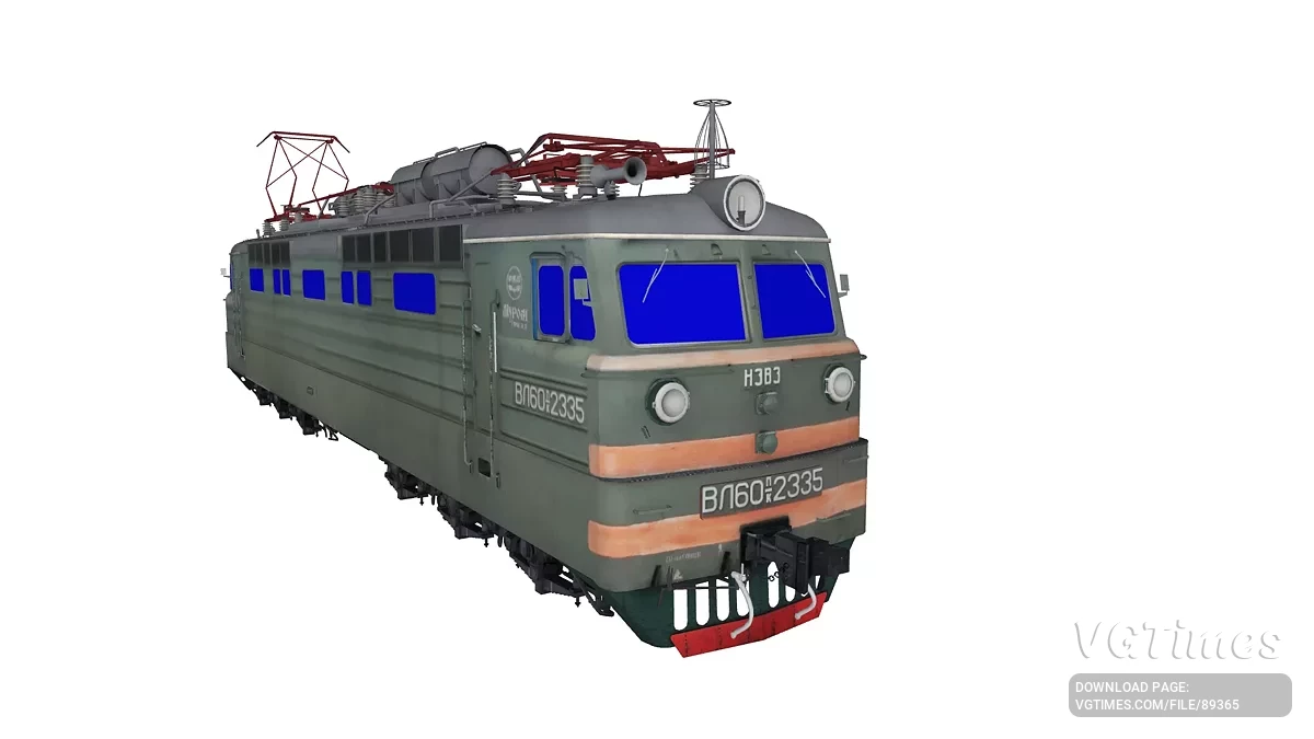 Simple Car Crash Physics Sim — Поезд ВЛ-60