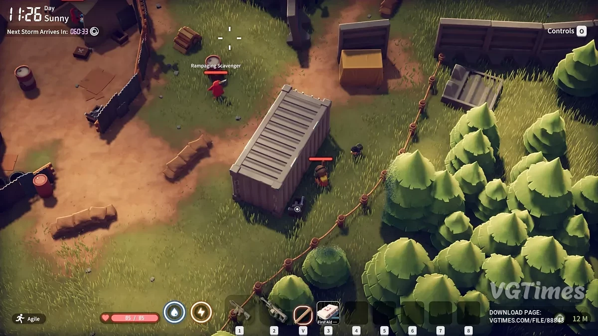 Escape from Duckov — Показать имена врагов