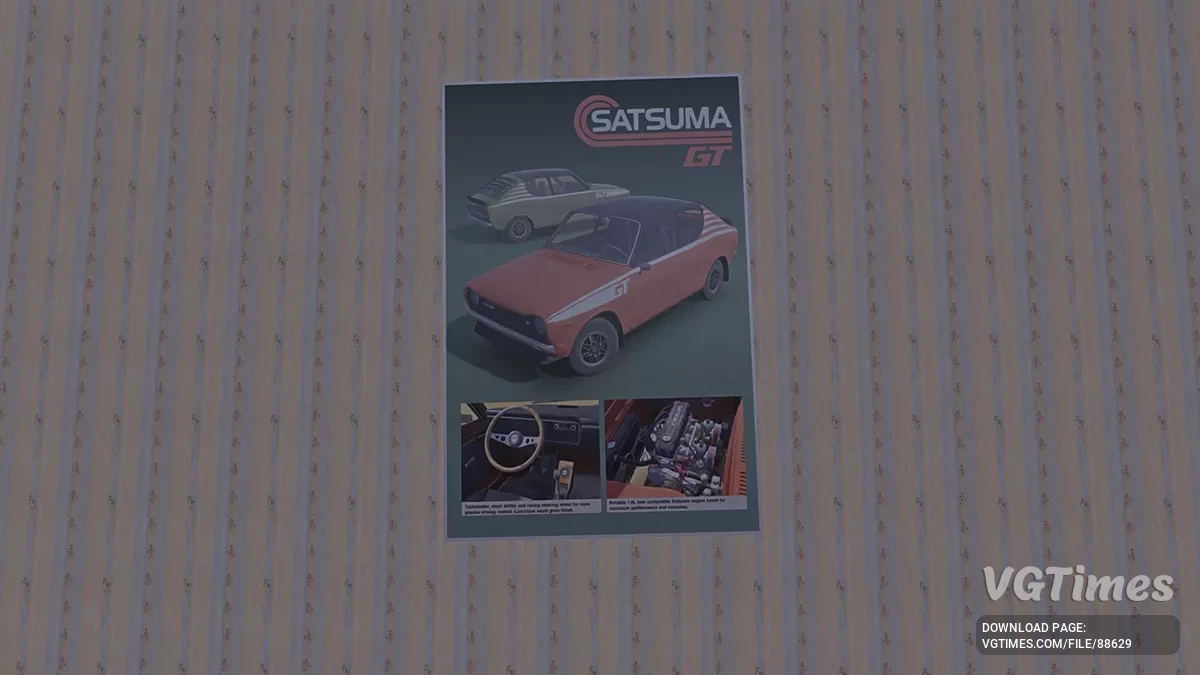 My Summer Car — Полностью собранная Сатсума GT, сюжет не тронут, в гостиной лежит выигрышный билет в лото