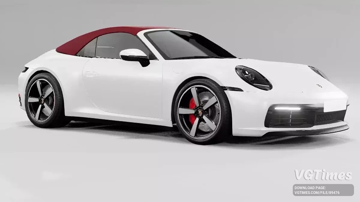 BeamNG.drive — Porsche 911 992 v5.0 (0.37.x)