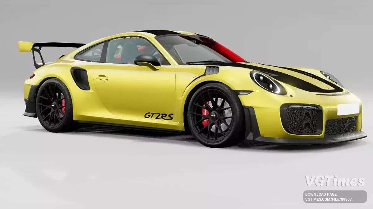 BeamNG.drive — Porsche 911 GT2 RS v4.70 (0.37.x)