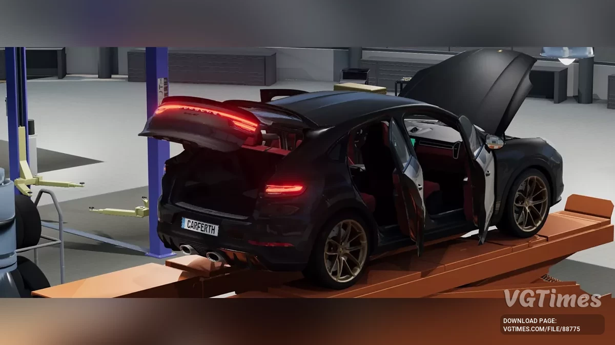 BeamNG.drive — Porsche Cayenne S Coupe (0.37.x)