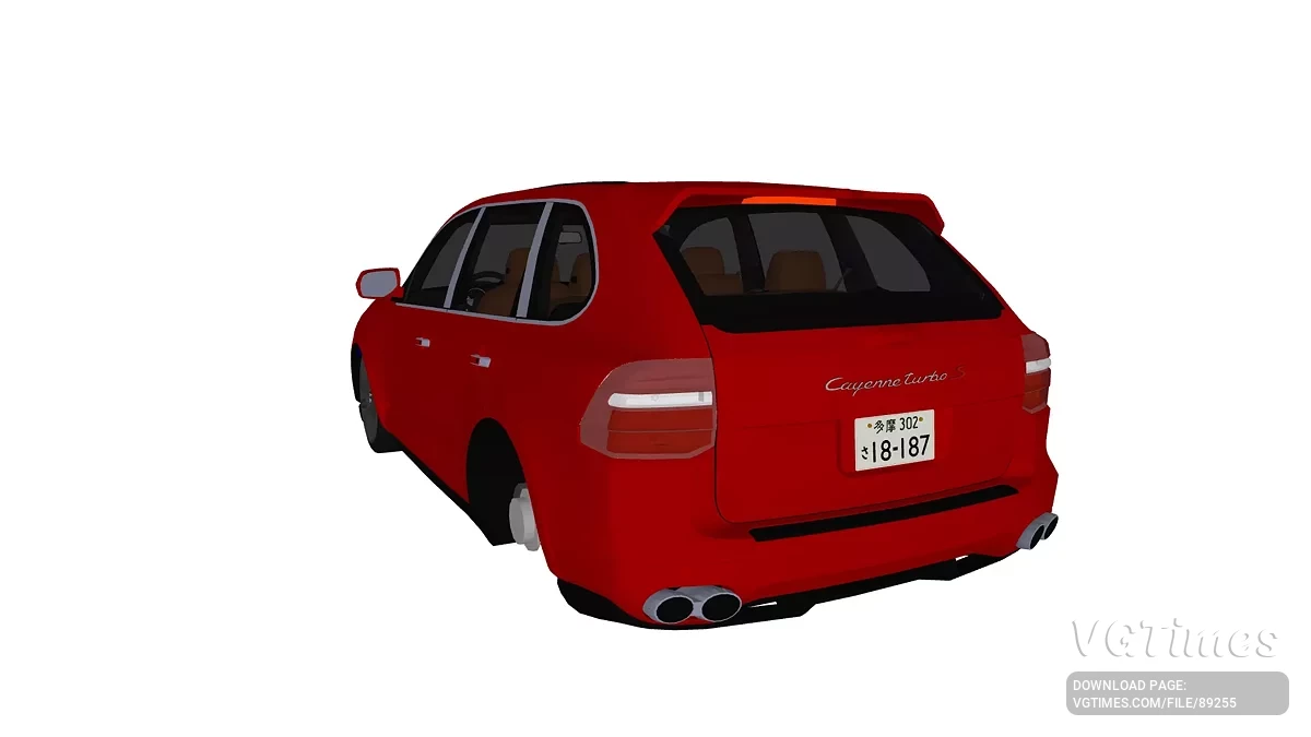 Simple Car Crash Physics Sim — Porsche Cayenne