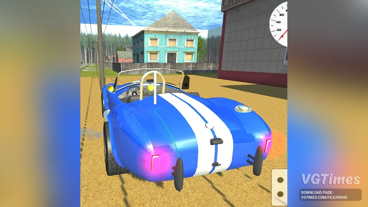 Simple Car Crash Physics Sim — Shelby Cobra 249