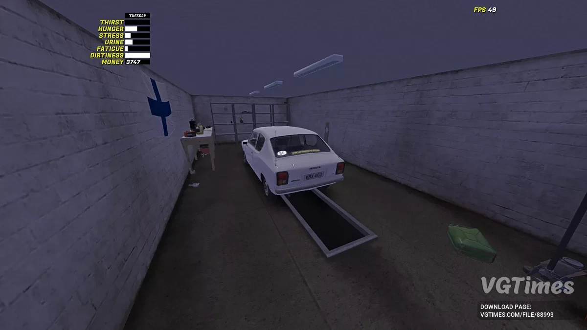 My Summer Car — Сюжет не тронут, стоковая машина с новыми деталями, есть номера