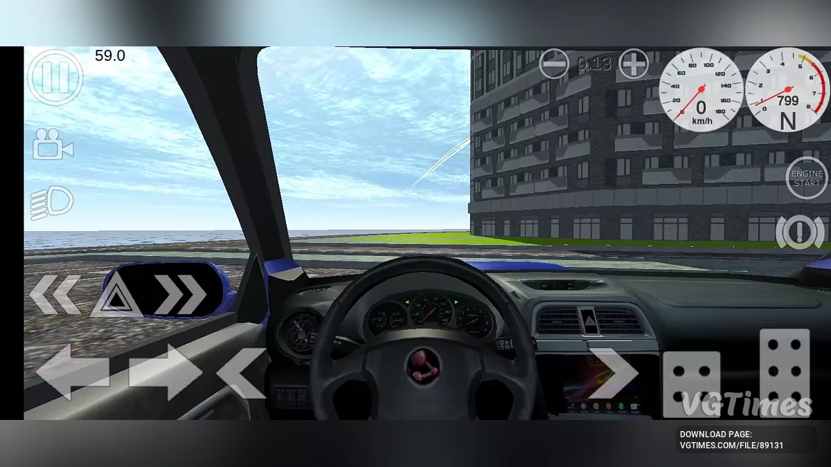 Not Simple Car Crash — Subaru Impreza WRX Wagon