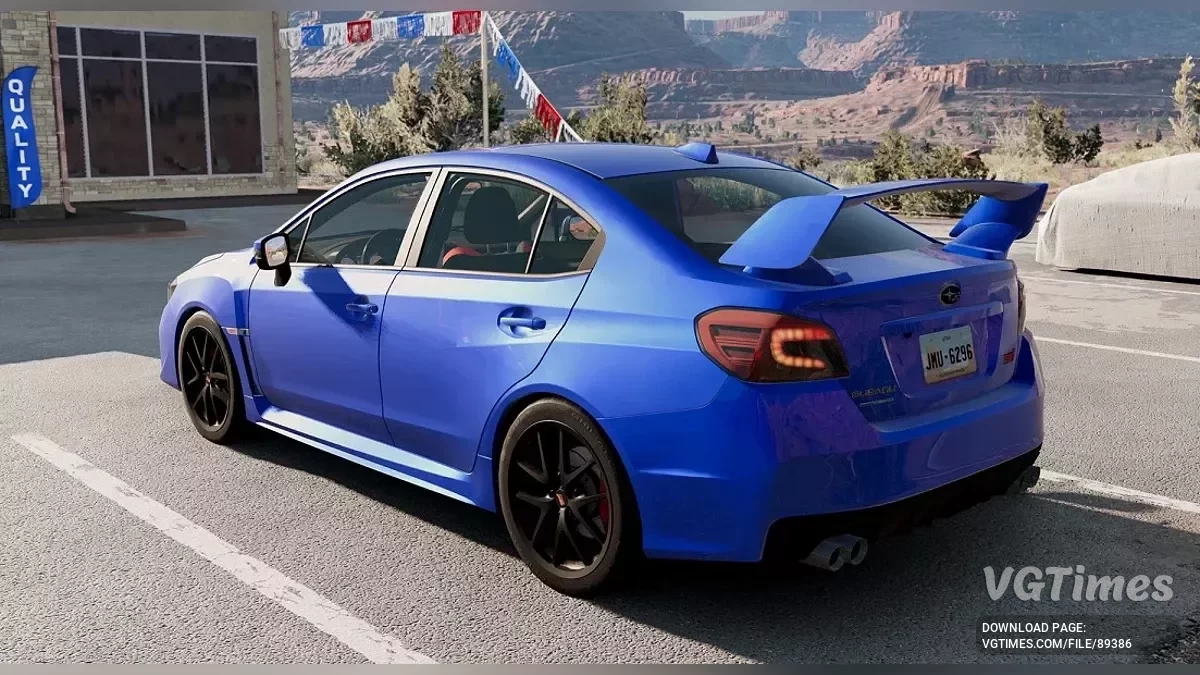 BeamNG.drive — Subaru WRX STI v4.70 (0.37.x)