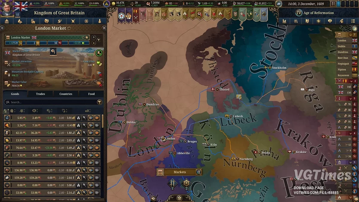 Europa Universalis 5 — Таблица для Cheat Engine [1.0.2]