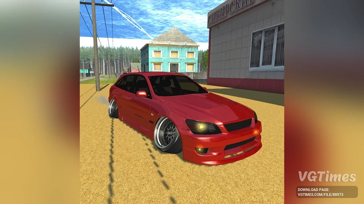 Simple Car Crash Physics Sim — Toyota Altezza