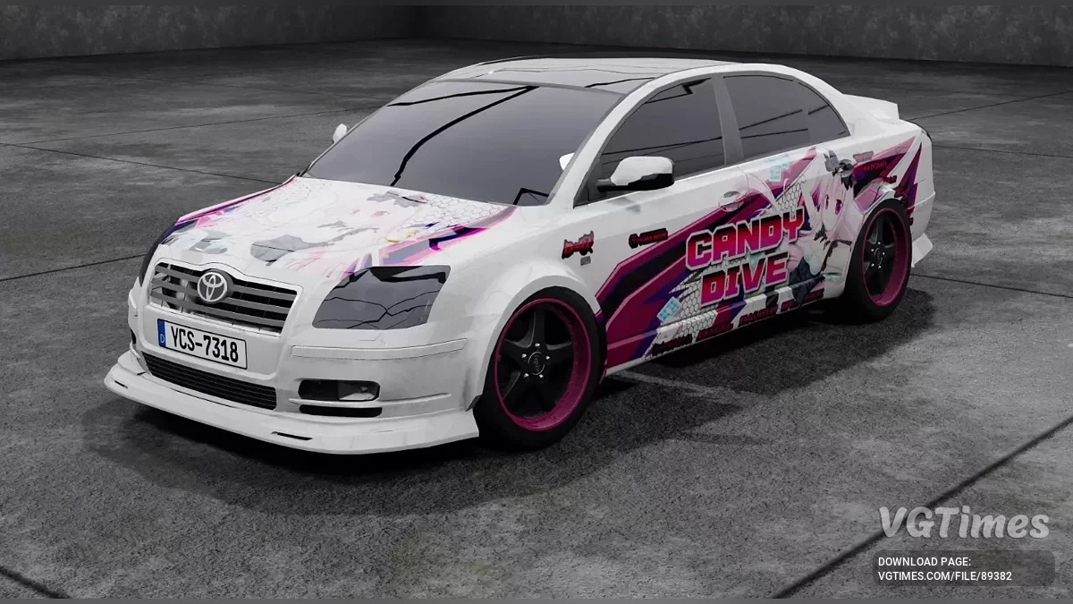 BeamNG.drive — Toyota Avensis 2004 fix (0.37.x)