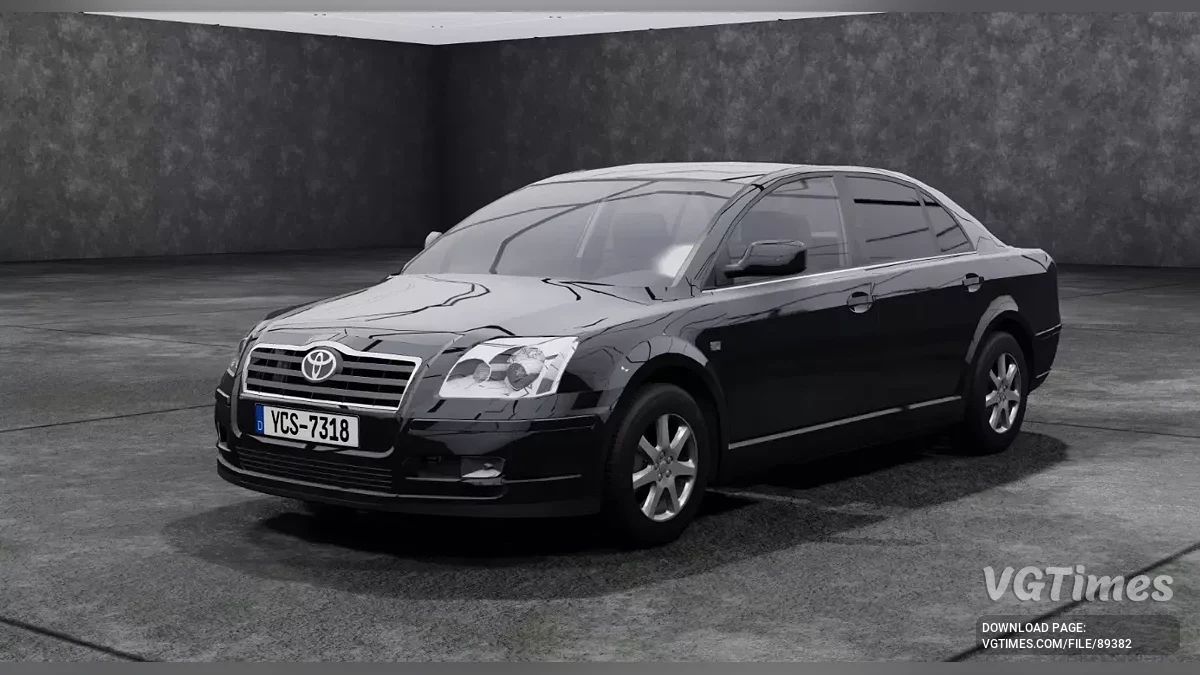 BeamNG.drive — Toyota Avensis 2004 fix (0.37.x)