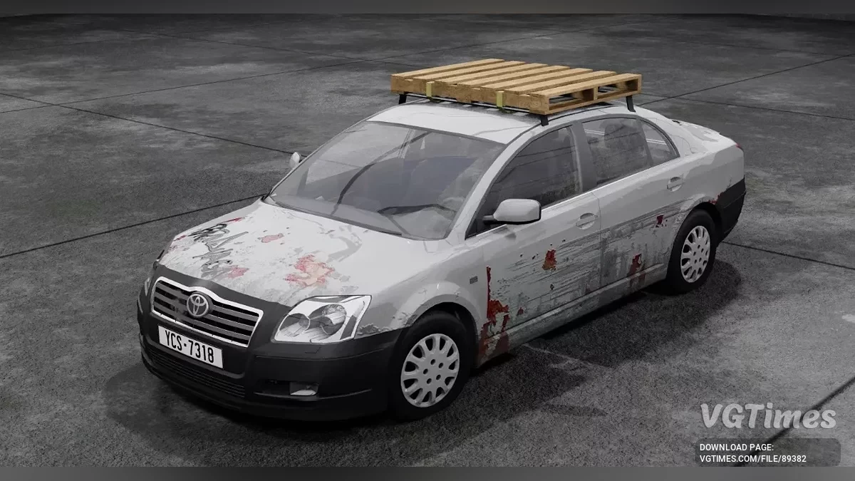 BeamNG.drive — Toyota Avensis 2004 fix (0.37.x)