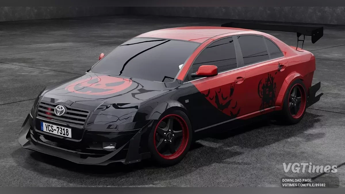 BeamNG.drive — Toyota Avensis 2004 fix (0.37.x)