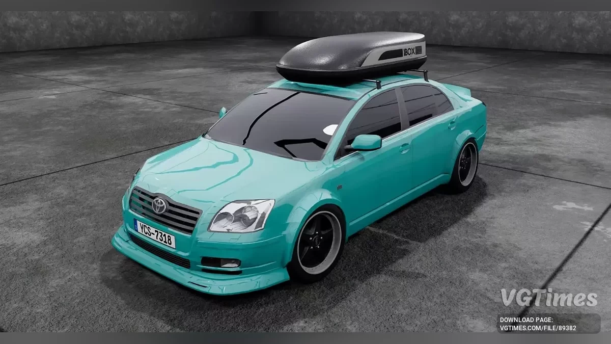 BeamNG.drive — Toyota Avensis 2004 fix (0.37.x)