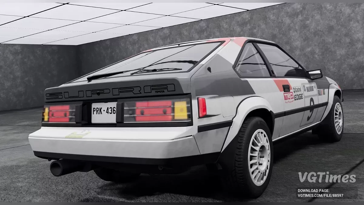 BeamNG.drive — Toyota Celica Supra P Type 1985 v4.90 (0.37.x)