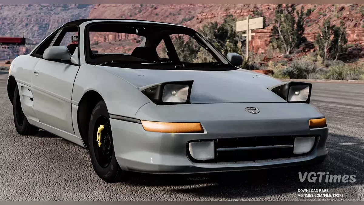 BeamNG.drive — Toyota MR2 Coupe GT T-Bar v4.30 (0.37.x)