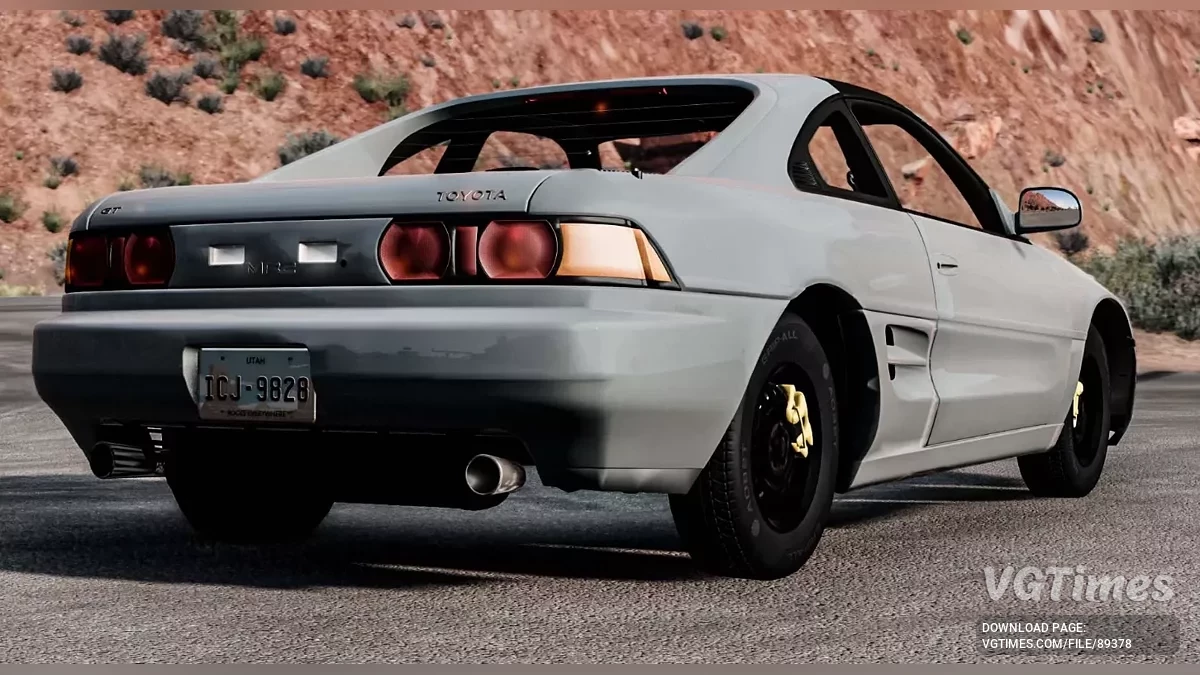 BeamNG.drive — Toyota MR2 Coupe GT T-Bar v4.30 (0.37.x)