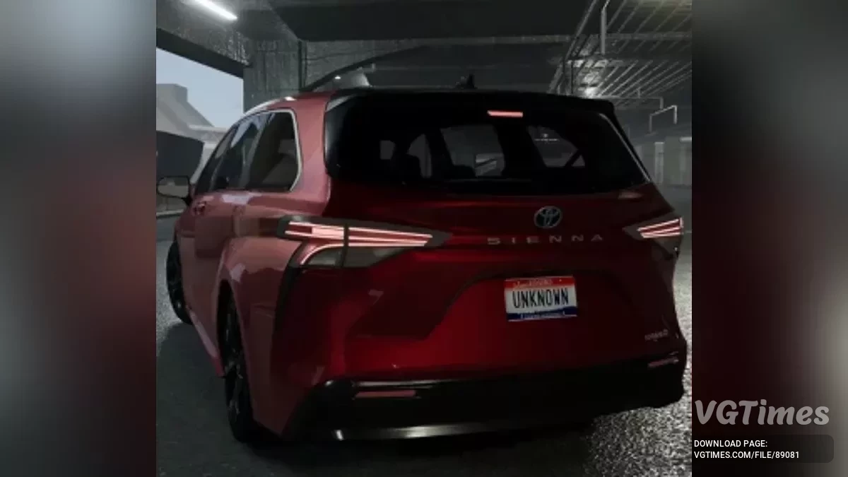 BeamNG.drive — Toyota Sienna v4.30 (0.37.x)