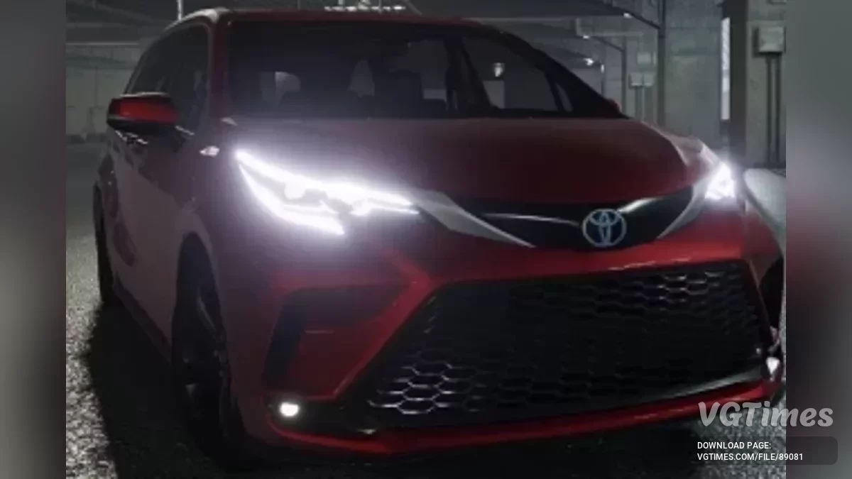 BeamNG.drive — Toyota Sienna v4.30 (0.37.x)