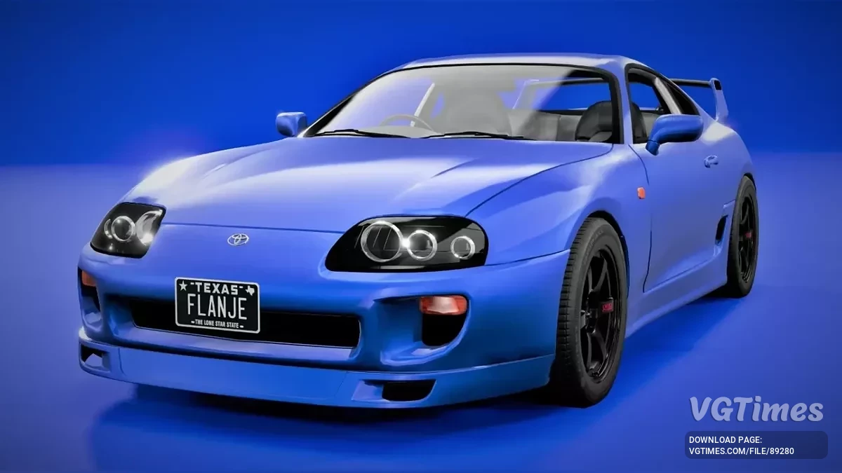 BeamNG.drive — Toyota Supra A80 MK4 v4.50 (0.37.x)