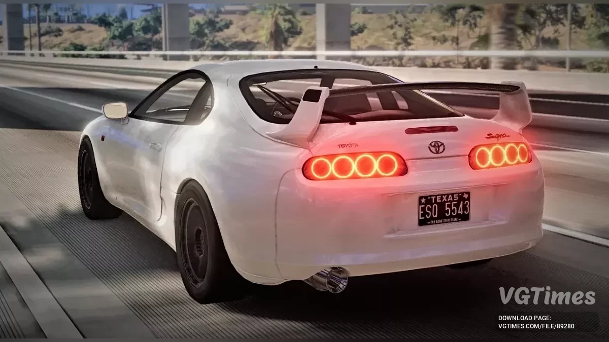 BeamNG.drive — Toyota Supra A80 MK4 v4.50 (0.37.x)