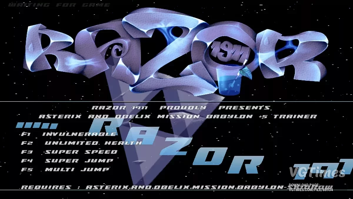 Asterix &amp; Obelix - Mission Babylon — Трейнер (+5)