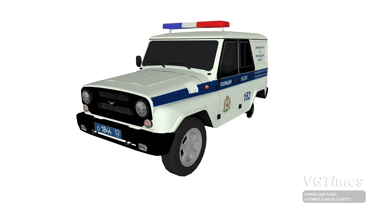 Simple Car Crash Physics Sim — УАЗ Хантер ДПС