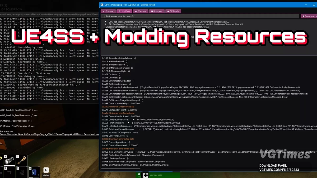 The Last Caretaker — UE4SS