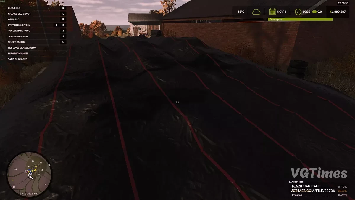 Farming Simulator 25 — Улучшение бункерных силосов