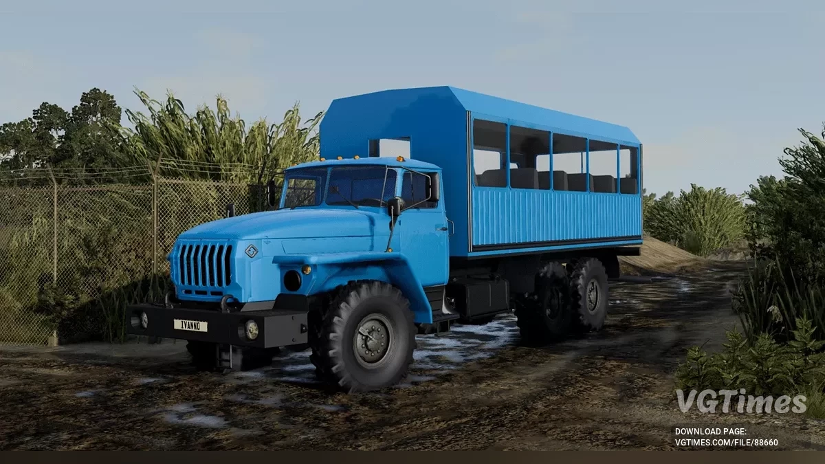 BeamNG.drive — URAL 4320 v4.90 (0.37.x)