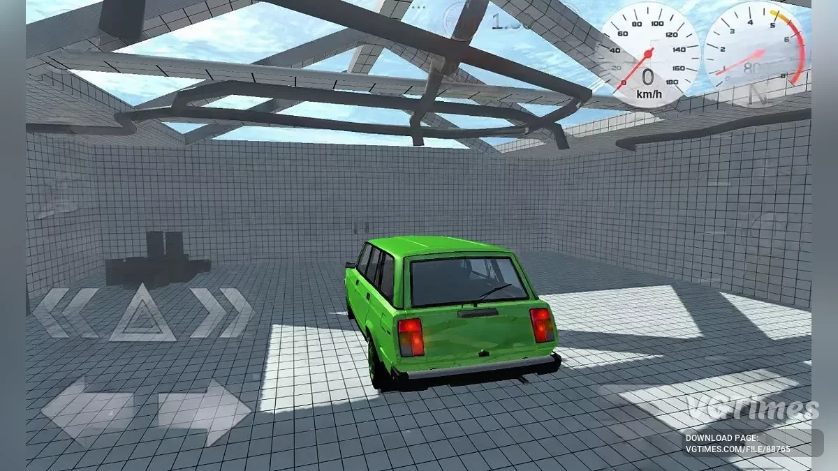 Simple Car Crash Physics Sim — ВАЗ  2104