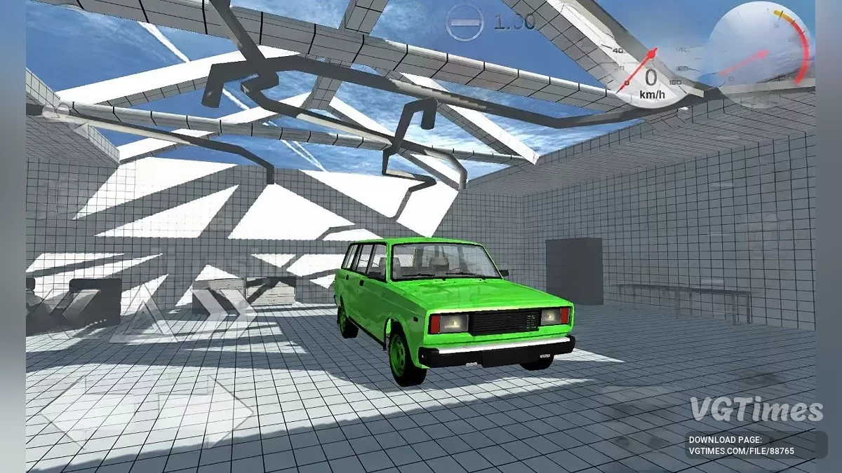 Simple Car Crash Physics Sim — ВАЗ  2104