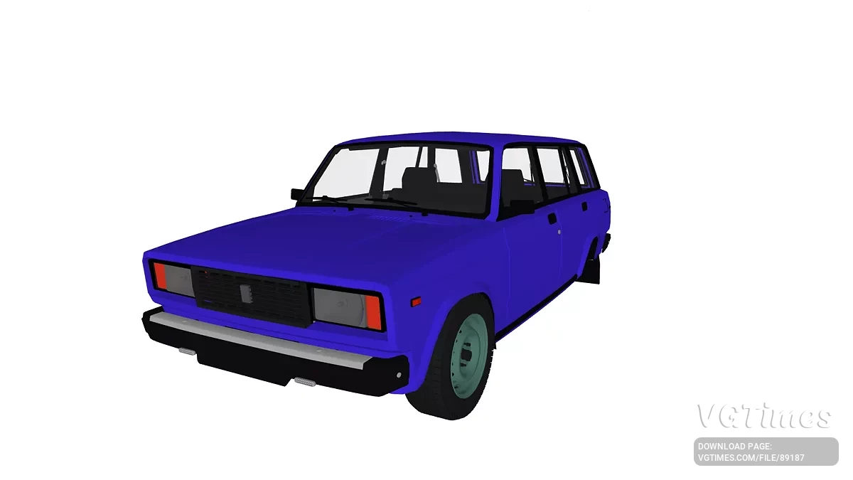 Simple Car Crash Physics Sim — ВАЗ 2104