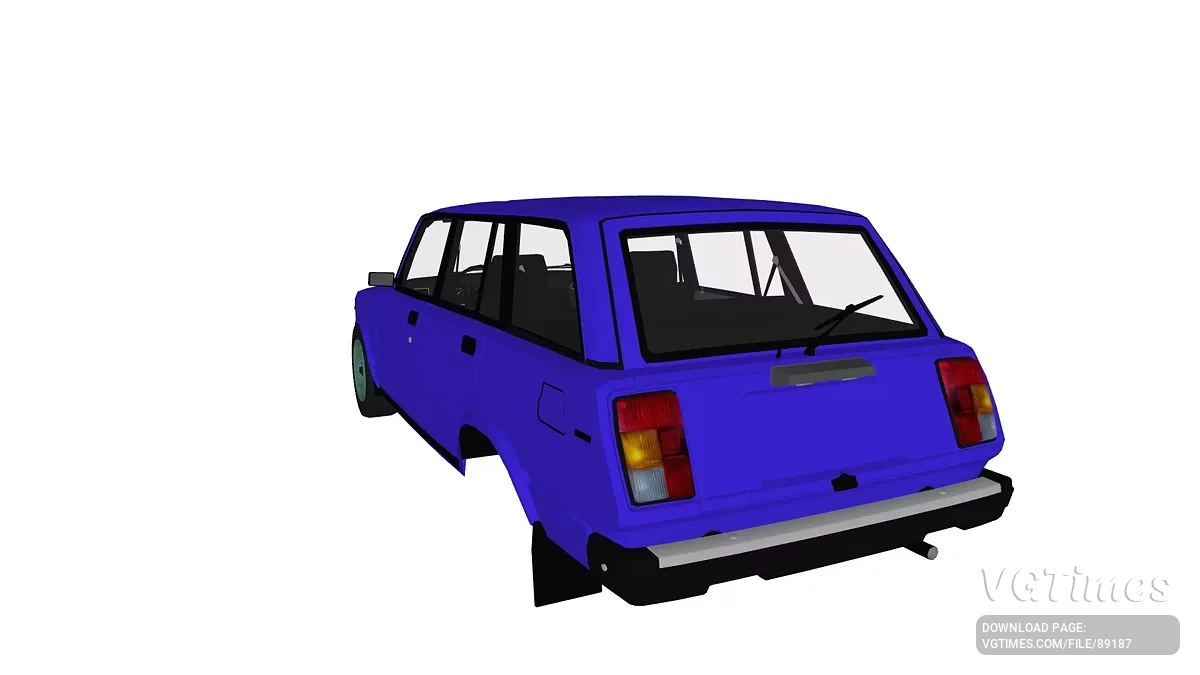 Simple Car Crash Physics Sim — ВАЗ 2104