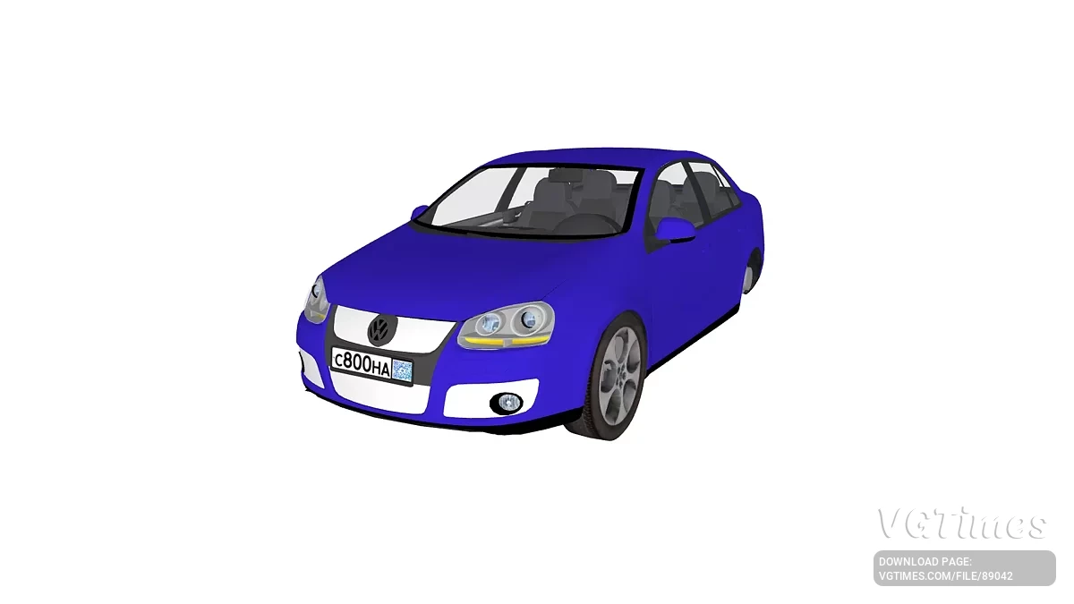 Simple Car Crash Physics Sim — Volkswagen Jetta A5