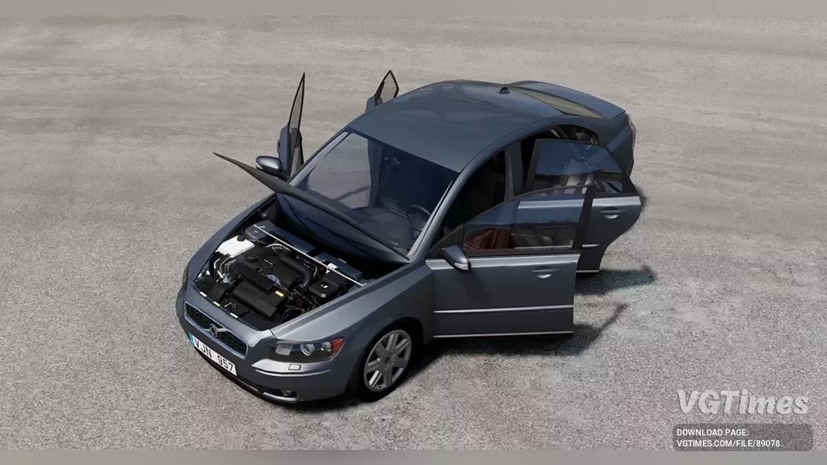 BeamNG.drive — Volvo S40 (2004-2012) (0.37.x)