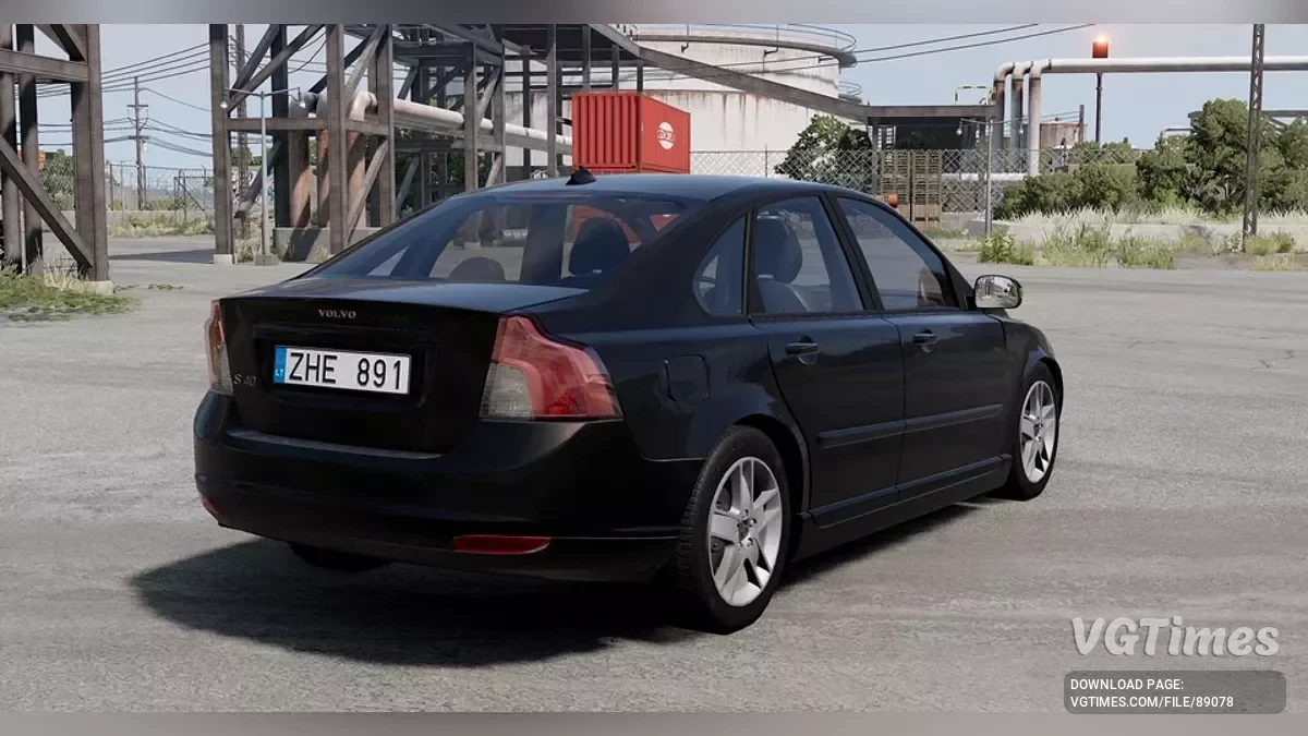 BeamNG.drive — Volvo S40 (2004-2012) (0.37.x)