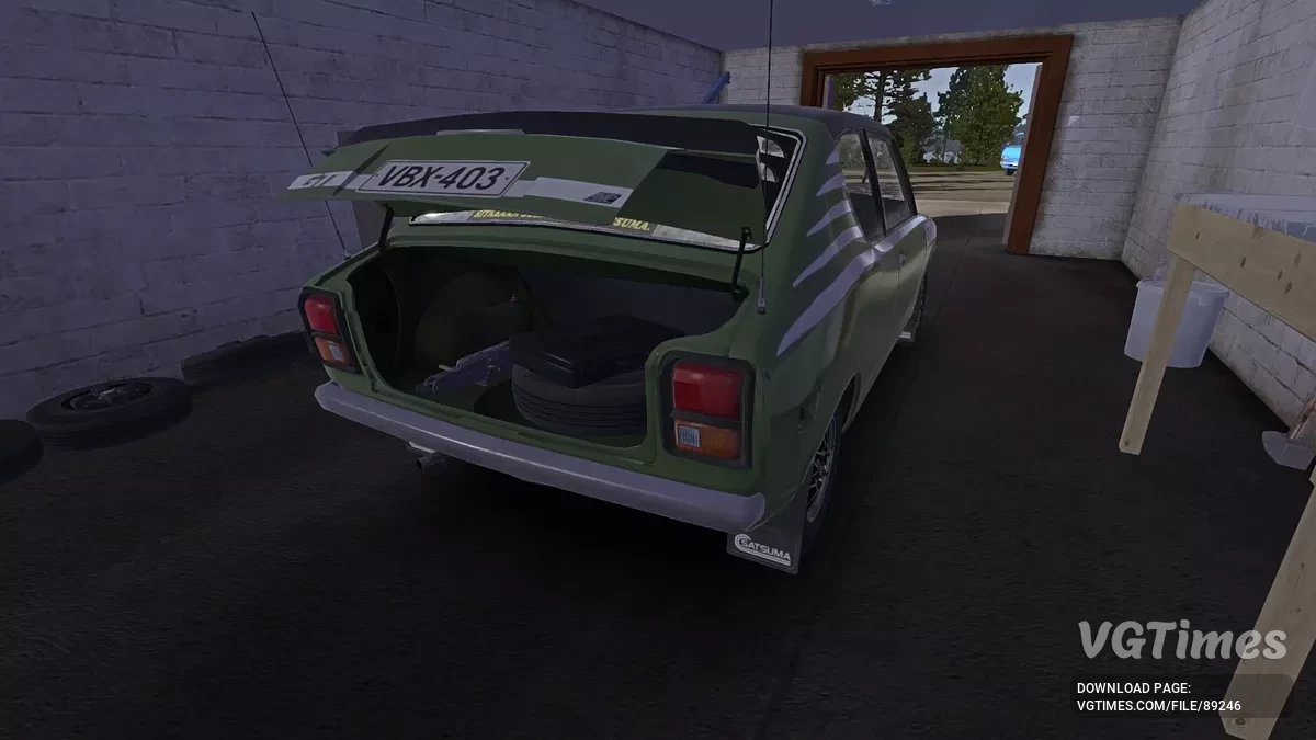 My Summer Car — Зеленая Satsuma GT, Hayosiko и Gifu