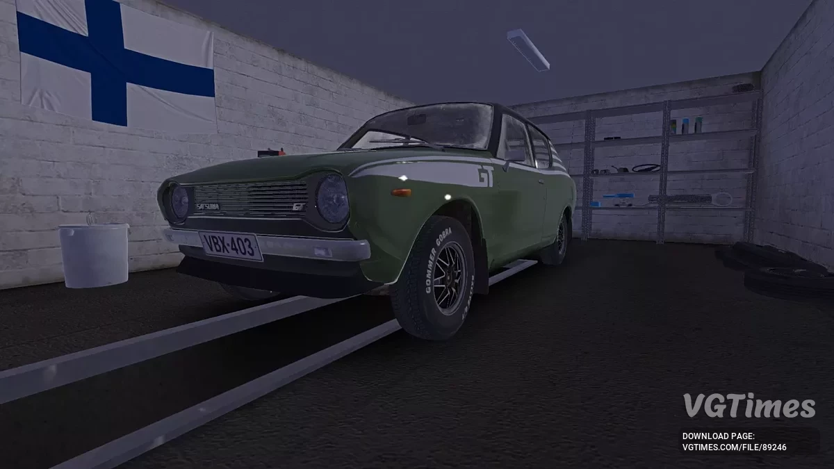 My Summer Car — Зеленая Satsuma GT, Hayosiko и Gifu
