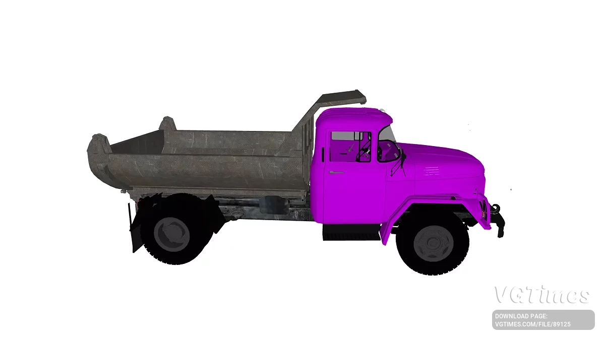 Simple Car Crash Physics Sim — ЗИЛ 131 самосвал