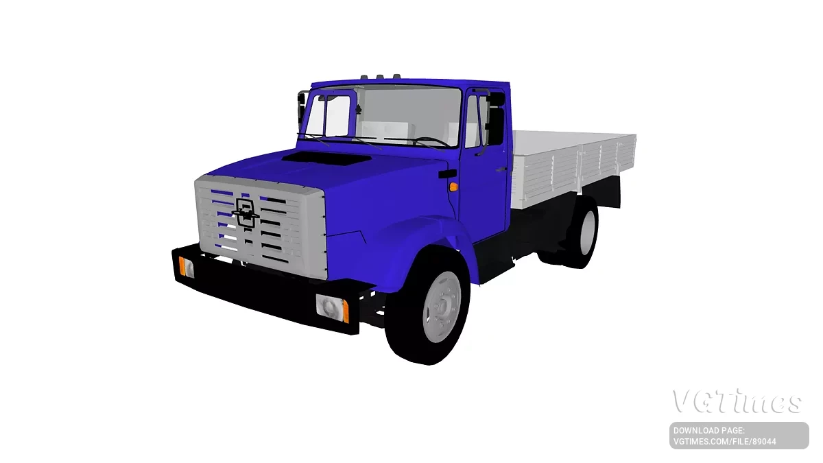 Simple Car Crash Physics Sim — ЗИЛ 4514