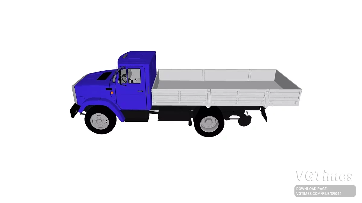 Simple Car Crash Physics Sim — ЗИЛ 4514