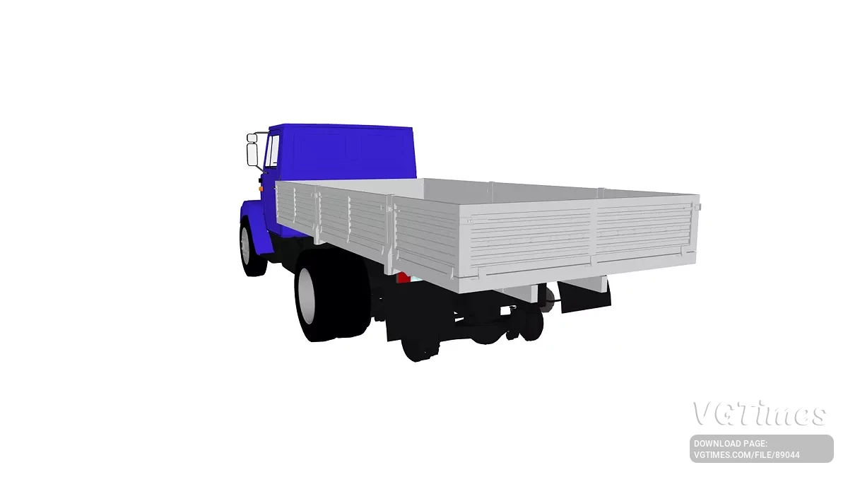 Simple Car Crash Physics Sim — ЗИЛ 4514