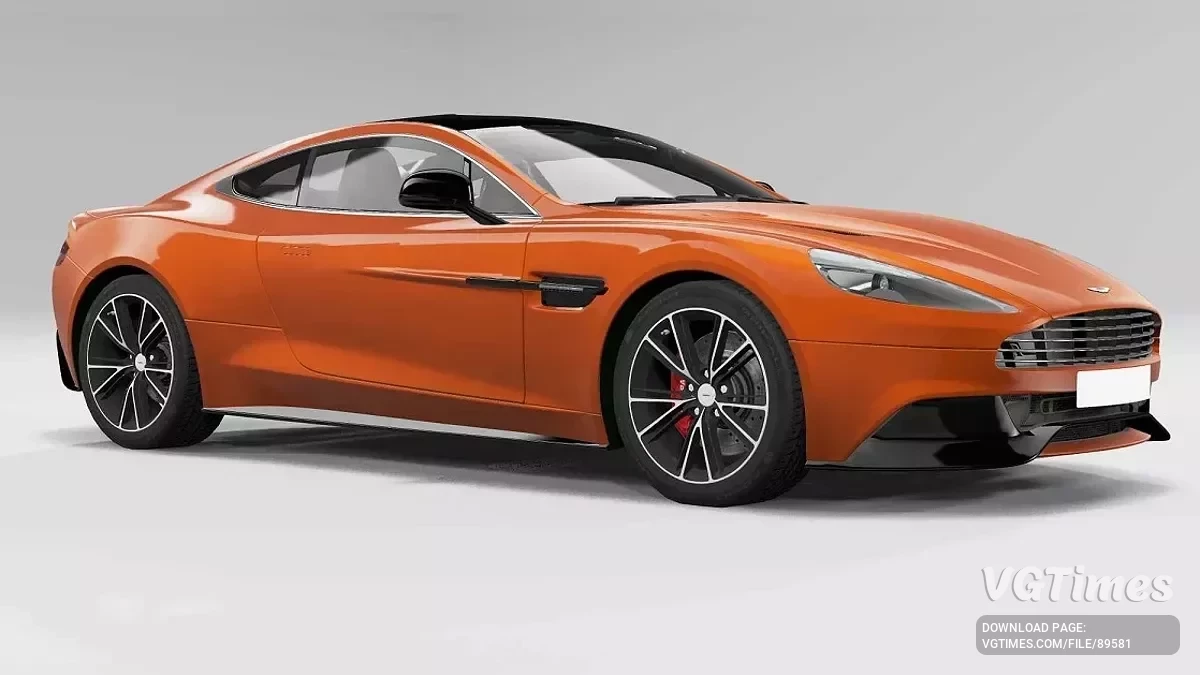 BeamNG.drive — Aston Martin Vaniquish v5.0 (0.37.x)
