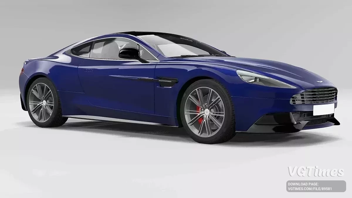 BeamNG.drive — Aston Martin Vaniquish v5.0 (0.37.x)