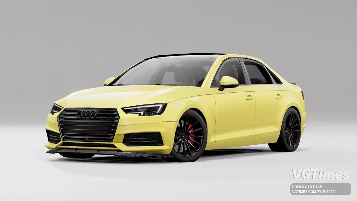 BeamNG.drive — Audi A4 B9 (0.37.x)