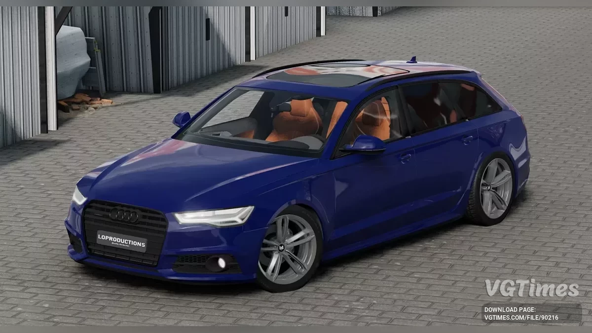 BeamNG.drive — Audi A6 Wagon 2015-2018 (0.38.x)